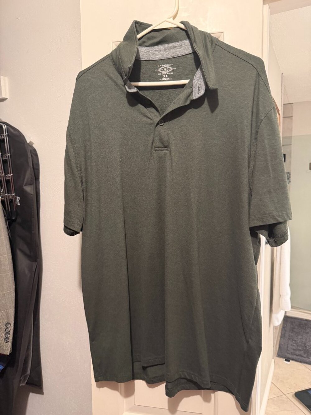 G.H. Bass Men's Jersey Polo